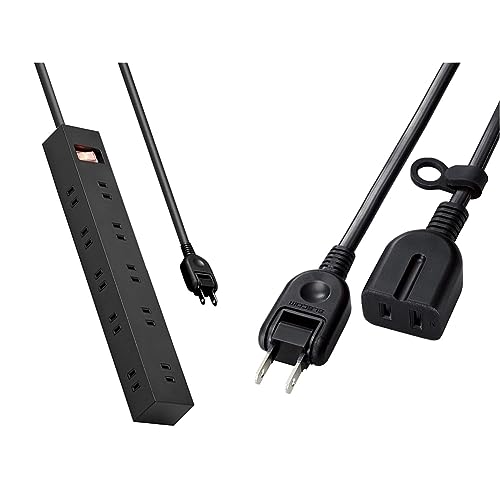 Amazon.co.jp: 【延長コードセット 2m】 エレコム 電源タップ 雷ガード