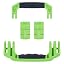 Lime Green Handles & Latches