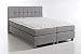 Produktbild Möbelfreude Doluna Boxspringbett Venezia Hellgrau 180x200 cm H3 mit Füßen inkl. Visco-Topper, 7-Zonen Taschenfederkern-Matratze