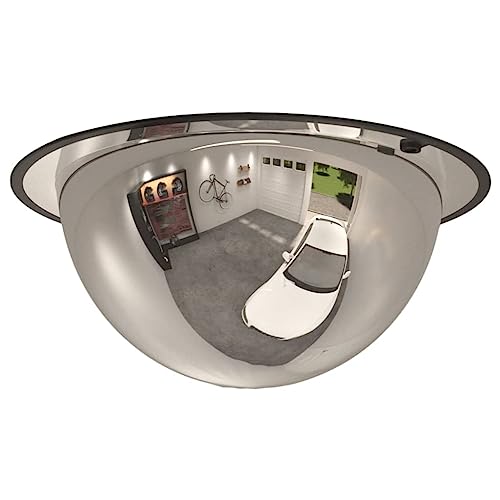 Miroir de circulation convexe Ø30 cm en acrylique pour la sécurité routière