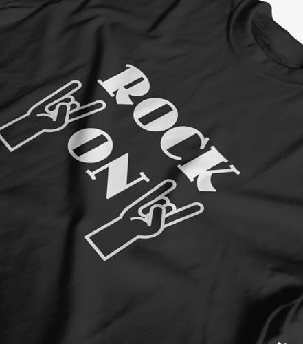 Image of INDISSH Unisex Printed Half Sleeve T-Shirt, Round Neck | Half Sleeve | Casual | Printed Tshirt for Men & Women - RNM-FB-BST03-BLK-2XL