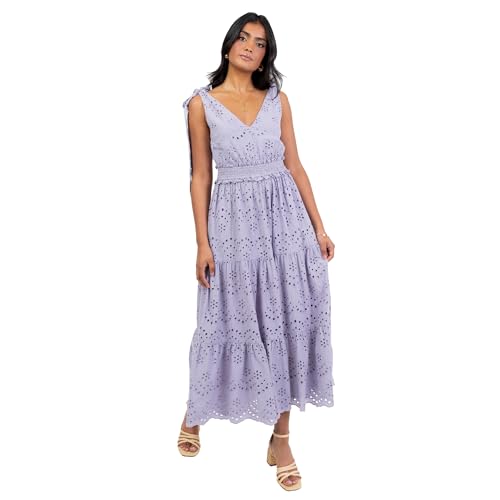 Robe de mariée invitée en broderie anglaise pour vos grands événements d'été