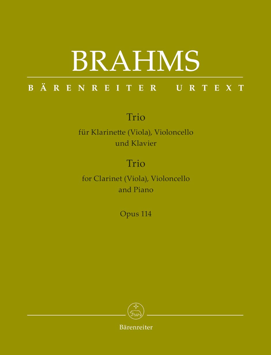 Brahms: Clarinet Trio, Op. 114