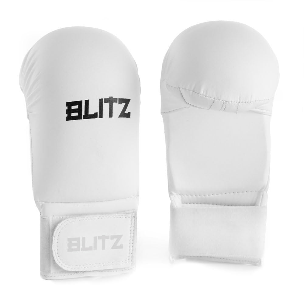 Blitz Club Elite Mitts Without Thumb - White - X-Small