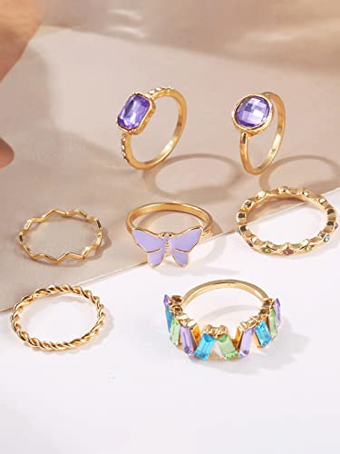 Plated Style Finger Rings