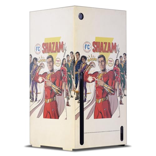 Xbox Series X Enveloppement Skin Shazam! Fury Of The Gods Habillage Autocollant DC
