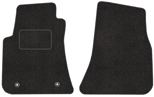 Vorne Velour Fußmatten Satz für Dodge Challenger III - 2-teilig - Passgenau