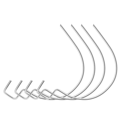 40 PCS Picture Hangers, Heavy Duty Drywall Hooks for Hanging, Stainless Steel Picture Hanging Hooks Holds Up to 100 lbs, Hang Photos, Art, Clock, Mirror,or Planters