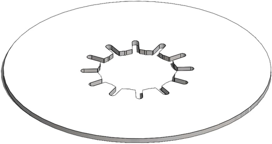 Blue Ox BXR9004 5th Wheel Lube Plate - 10"
