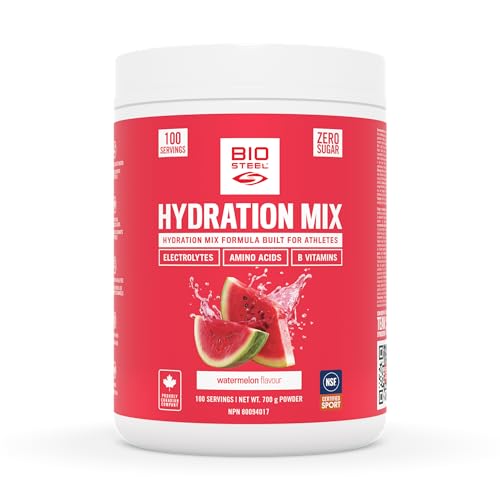 BioSteel Electrolyte Hydration Mix, Watermelon, 100 Servings by BioSteel Sports - Used condition - CA$64.63