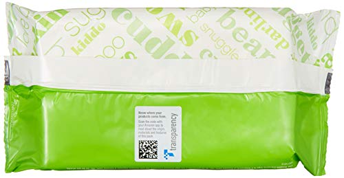 Amazon Elements Baby Wipes, Fresh Scent, 480 Count, Flip-Top Packs - Thumbnail 3