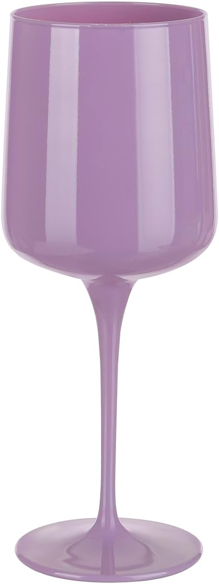 Set of 3 320 ml Matte Purple Glass