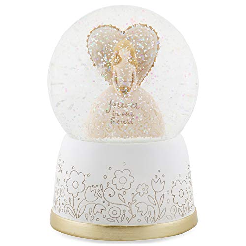 Angel Forever In Our Heart Musical Snow Globe Plays Tune Wind Beneath My Wings #TOP1