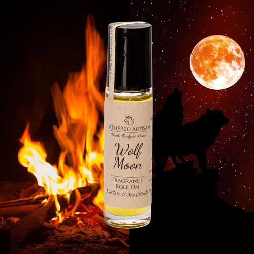 Alcohol-Free Wolf Moon - Unisex Oil Perfume by Lathered Artisan - Fragrance Perfume and Cologne, Nourishing, and Uniquely Handcrafted (Wolf Moon - Roll On) image 5