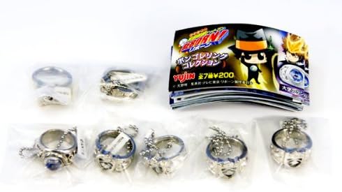 Amazon 家庭教師ヒットマンリボーン ボンゴレリングコレクション Reborn ガチャ ユージン 全７種セット カプセル玩具 おもちゃ