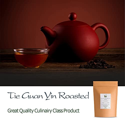 Tie Guan Yin Oolong Tea - Roasted Iron Goddess Of Mercy - Wu Long Tea From China - Tieguanyin Tea Roasted Oolong Tea Iron Goddess Tea Ti Kuan Yin Tea Roasted Tie Guan Yin Ti Guan Yin 100G #TOP2