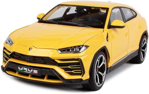 Image of Model 1:24 Lamborghini Urus Model Alloy Metal Pull Back Die-cast Car Openable Doors with Sound and Light Vehicle Car Toy for Kids - Multicolor