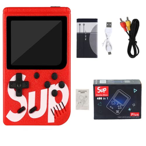 BLUETRENDS-Consola-Mini-Game-Portatil-Consola-Retro-Arcade-Consola-de-Juegos-Clasicos-Juegos-Portatiles-Electronicos-Conexion-TV-Consola-Portatil-Videojuegos-Reyes-400-Juegos-incluidos