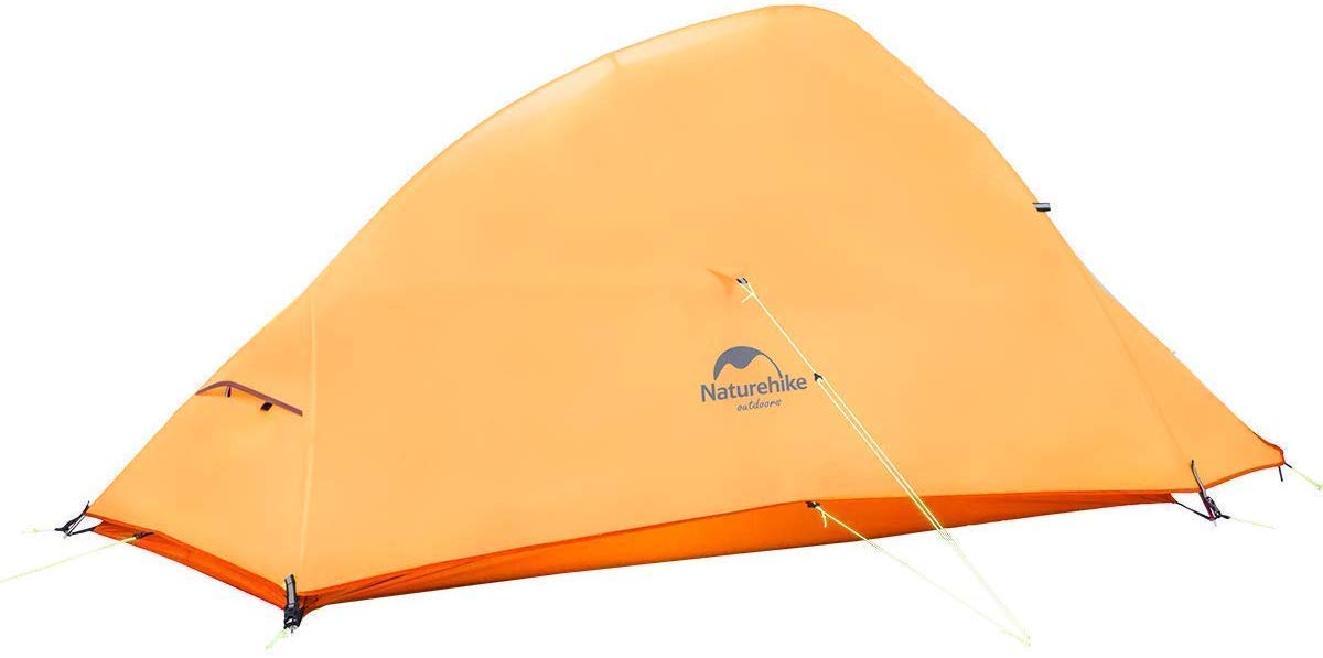 Naturehike Updated Cloud up 2 tent-new version 210T Orange + mats