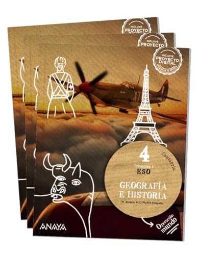 Portada de Geografía e Historia 4º ESO Cantabria