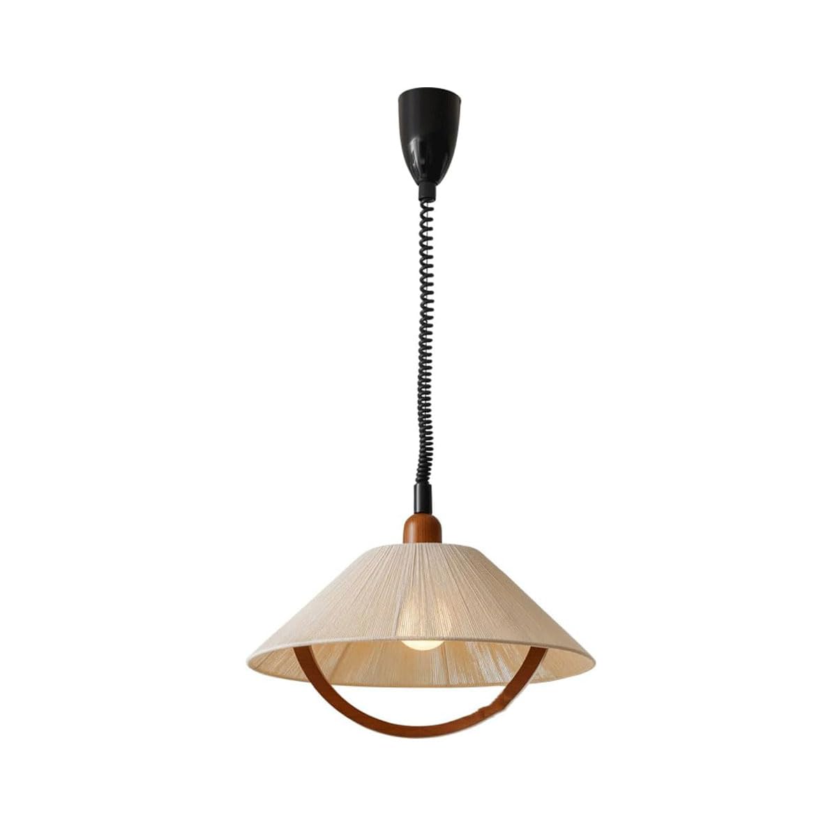 Luminaires suspendus pour salle à manger en tissage de ficelle