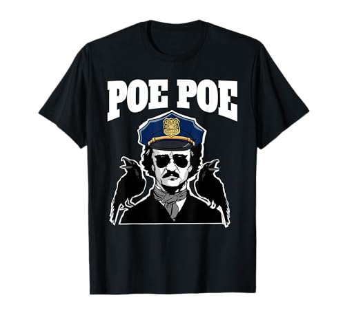 Edgar Allan Poe Poe Camiseta