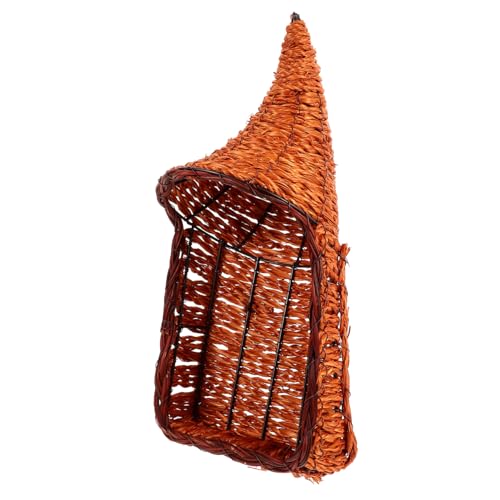 Cornucopia Basket Multipurpose Storage for Fruits Snacks Items Sturdy Handmade Design for Home Decor Organizing Essentials Rustic Style for Living Room Kitchen