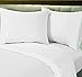 King Flat Sheet White Bedding 180 Thread Count Percale Hotel Linen