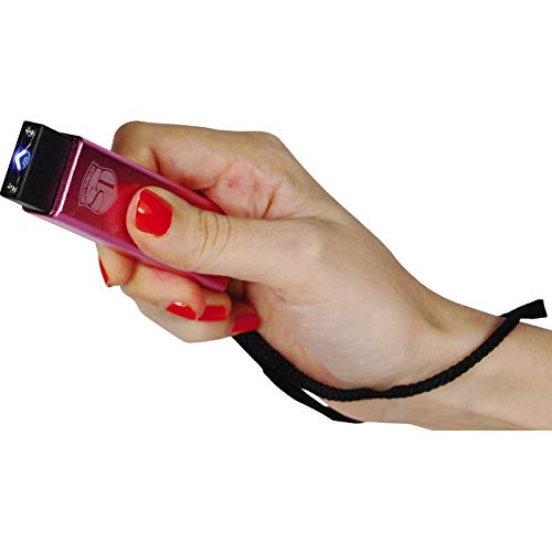 Slider 3 Million Volt Mini Stun Gun Flashlight Pink #TOP5