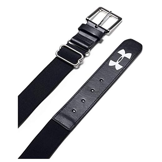 Under Armour Men's Baseball Belt , Black (001)/Black , One Size Fits All