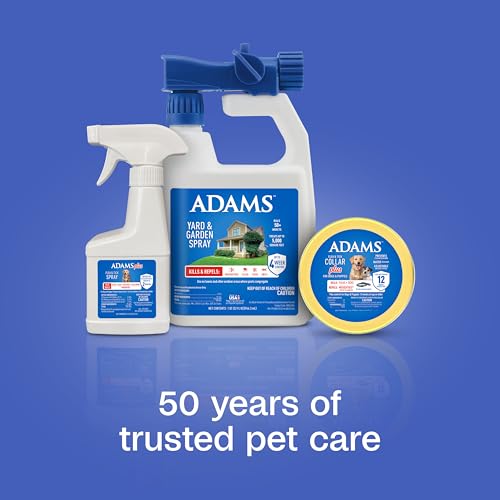 ADAMS Plus Flea & Tick Dog and Cat Spray, Kills Fleas, Ticks and Mosquitoes, 8 fl oz