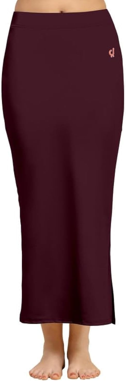 TRENDMALLS Women's Polyester Spandex Stretchable Straight Saree Shapewear Petticoat for Women, Cotton Blended, Skirts for Women, Saree Shaper
