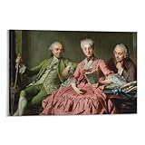 World Famous Oil Paintings Museum Art Posters Aesthetic Prints Wilbot Jacques,Portrait of The Duke O Room Aesthetic Poster Print Art Wall Painting Canvas Posters Gifts Modern Bedroom Decor 20x30inch(5