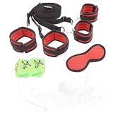JUMOK Ropa de Cama Vendaje Fijo con Accesorios Brazalete Ajustable y Gafas para Dormir.