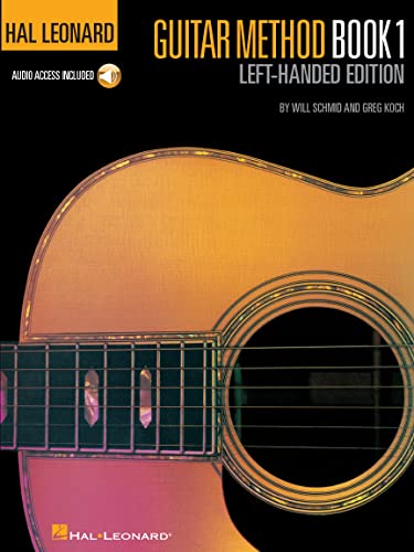 Hal Leonard Guitar Method Book 1 Left-Handed Edition (Book/Online Audio) (Hal Leonard Guitar Method Books) (Includes Online Access Code)