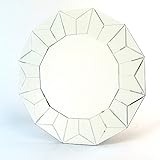 Wayborn Beveled Bright Star Mirror 770201, 0.63' L x 32.5' W x 32.5' H