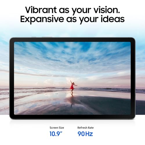 Image of Samsung Galaxy Tab S10 Lite with AI [Smartchoice], S Pen in-Box, 27.7 cm (10.9 Inch) Display, Object Eraser, 90Hz Refresh Rate, IP42 Rating, 6GB RAM, 128GB Storage, Wi-Fi Tablet, Gray