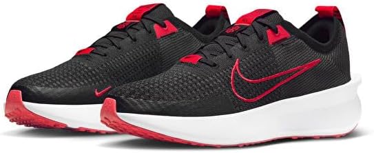 Nike Interact Run Men's Road Running Shoes (FD2291-007, Black/Anthracite/White/Fire Red) Size 10.5 - Image 3