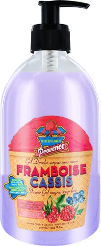Gel douche surgras sans savon Framboise Cassis 500mL