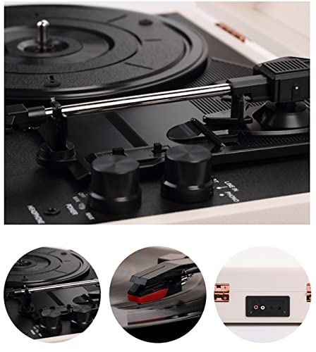 Platine Vinyle Audio Technica Audio avec Haut-Parleur Intégré à Prise en Charge Bluetooth, Style Rétro Platine Tourne… - Les Beatles, Paul McCartney, John Lennon, RIngo Starr, George Harrison Platine Vinyle Audio Technica Audio avec Haut-Parleur Intégré à Prise en Charge Bluetooth, Style Rétro Platine Tourne… – Image 3
