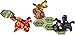 Bakugan Starter Pack 3-Pack, Howlkor Ultra, Armored Alliance Collectible Action Figures