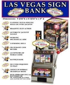 Fabulous Las Vegas Nevada Sign Slot Machine Bank