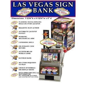 610 Products Fabulous Las Vegas Nevada Sign Slot Machine Bank