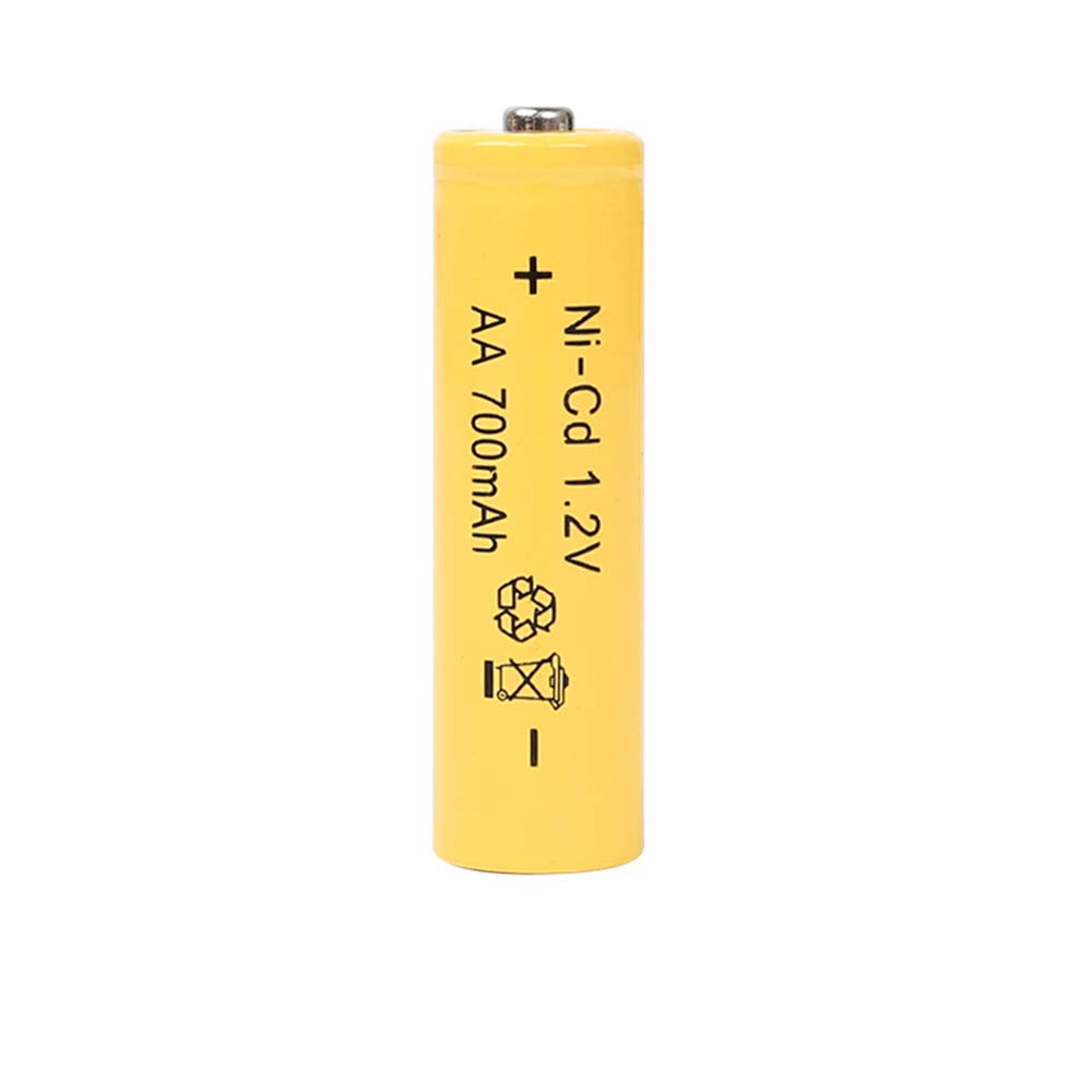 Pilas AA Recargables 500 Veces 700Mah, 1,2 V 2A Batería Neutrales para Mandos A Distancia Juguetes Electrónicos,12pcs
