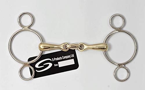 Embouts pour cheval continental S-Products argentés en lot de 2 pièces taille 6.0