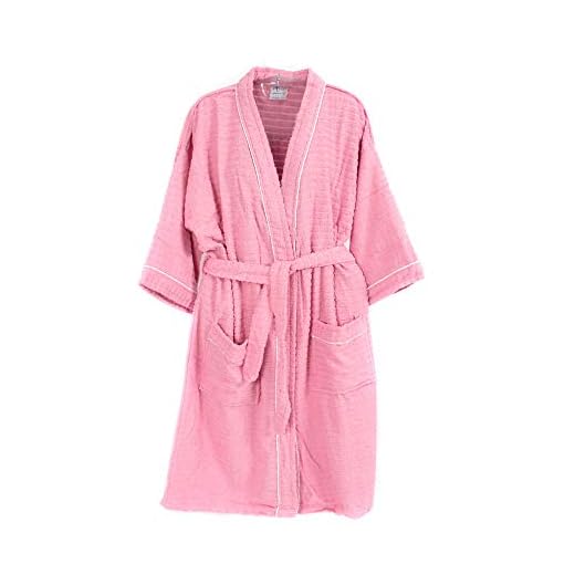 ROUPÃO DE BANHO ATOALHADO ADULTO 100% ALGODÃO ROSA Tam. GG