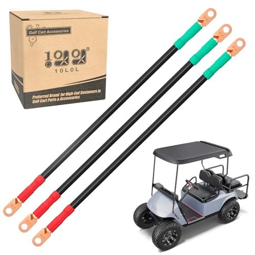 Câble de batterie pour chariot de golf haute conductivité kit 5 pièces EZGO TXT