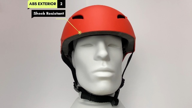 Casque Bestial Wolf Shell – Universel 52-59cm, Léger ABS, 14 Aérations, Pour Sports Nautiques Et Protecteur