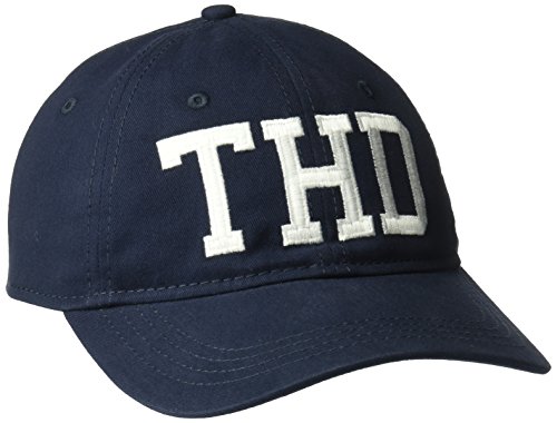 Tommy Hilfiger Men's Sammy Baseball Dad Cap, Navy Blazer, One Size