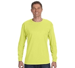 q*s様 C.E LONG SLEEVE T-SHIRT YELLOW Women's Long-sleeve nylon T-shirt with lyrics print | Yellow